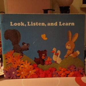 Look, Listen, and Learn Children's Book